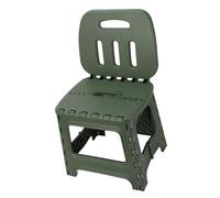 Hamwesh Taburete con Escalón, Plástico PP Resistente con Alta Capacidad de Peso de hasta 300 Libras Taburete con Escalón Plegable, Plegable con Ergonómico Antideslizante para Fácil Plegado y