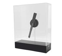 Hamwesh Ventilador de Holograma 3D, Soporte de Escritorio de 18 Cm Ventilador Holográfico 3D con Cubierta Transparente y Velocidad de 2300 RPM para Exhibición de Tiendas, Eventos, Exposiciones,