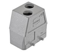 Han 10B Alta Construcción Capucha Entrada Superior 2xM20 - 19300100465