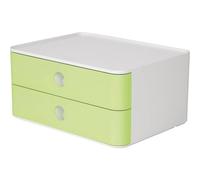 HAN 1120-80 Smartbox Allison - Cajonera con 2 cajones, color verde