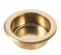 HANABASS Crisol de Soldadura de Estaño, Crisol de Plomo de Acero Inoxidable Recubrimiento de Titanio, Dorado, para Soldadura Electrónica y Bricolaje
