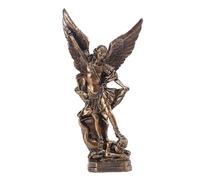 HANABASS Escultura Religiosa del arcángel de Statue Besivung Luzifer Figura de Michael Statue Coleccionable, Figura de ángel para decoración de Oficina
