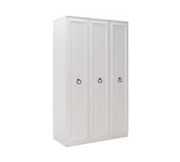 Hanah Home Armario Blanco con Estantes
