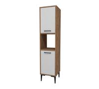 Hanah Home Armario multiusos Daminol Pino Atlántico y Blanco