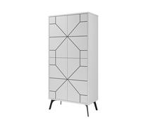 Hanah Home Armario multiusos Dune - Blanco
