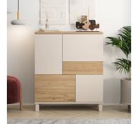 Hanah Home Armario Multiusos Mood - MD3-CS Arena y Roble