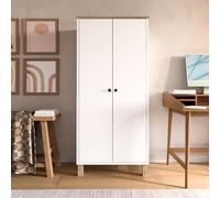 Hanah Home Armario Multiusos Nord - ND5-SW Blanco y Roble