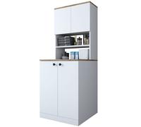 Hanah Home Armario para Lavadora KD102 - 2160 - Walnut