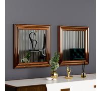 Hanah Home Bale - Bronze Set de Espejos (2 Piezas)