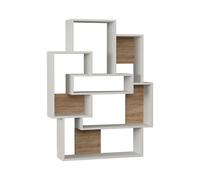Hanah Home Barce - Blanco y Roble
