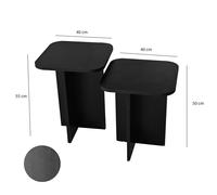 Hanah Home Blues Set - Negro