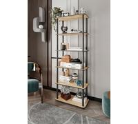 Hanah Home Bookcase 6 Rect - Roble