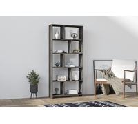 Hanah Home Bookshelf, Antracita, Talla única