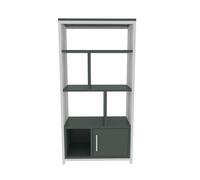 Hanah Home Bookshelf, Color Verde y Blanco, Talla única