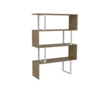Hanah Home Bookshelf, Roble Blanco, Talla única