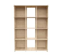 Hanah Home Bookshelf, Roble, Talla única