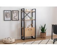 Hanah Home Bookshelf, Zafiro Negro, Talla única