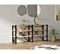 Hanah Home Bookshelf, Zafiro Negro, Talla única