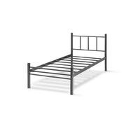 Hanah Home Cama Individual K90 Negra (90 x 190)