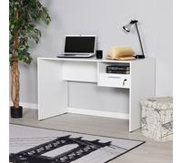Hanah Home Cms-510-Dd-1 Mesa de estudio Blanca