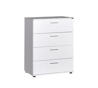 Hanah Home Cómoda Sfn-540-Bb-1 con 4 cajones en Blanco