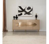 Hanah Home Consola Lago - Bronce, Oro