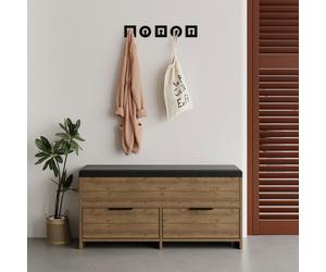 Hanah Home Cove Shoe Bench - Hitit
