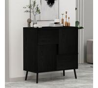 Hanah Home Darien - Black Wood