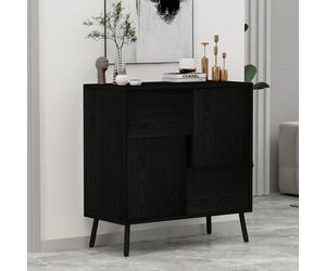 Hanah Home Darien - Black Wood