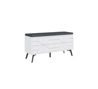 Hanah Home Dune Bench - Blanco