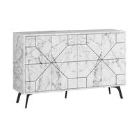 Hanah Home Dune - Carrara Consola Blanca
