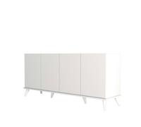 Hanah Home Elegante 1602 Consola Bohemia Blanca