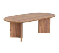 Hanah Home Elegante Mesa de café, Pino atlántico, 119 x 39,8 x 60 cm, 100% melamina, 18 mm de Grosor, Salas y Espacios de Vida Modernos