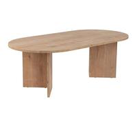 Hanah Home Elegante Mesa de café, Roble Zafiro, 119 x 39,8 x 60 cm, 100% melamina, 18 mm de Grosor, Elegante y Funcional para Espacios de Vida Modernos