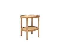 Skye Decor, Nala 55: Mesa auxiliar, 100% aglomerado revestido de melamina, diseño natural, 51 x 36 x 55 cm