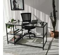 Hanah Home Escritorio de Estudio Master M101 Negro 130x60cm