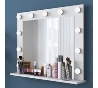 Hanah Home Espejo Blanco Decorativo