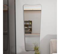 Hanah Home Espejo Cheval Transparente y Negro