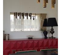 Hanah Home Espejo de Bronce 130x62 cm