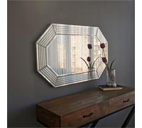 Hanah Home Espejo de Hotel A310Y Plateado