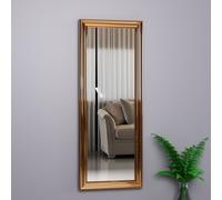 Hanah Home Espejo de muelle Smooth - Bronce