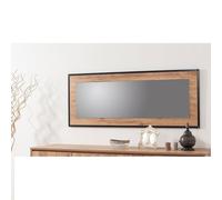 Hanah Home Espejo Decorativo Quantum İdea 150 Pino Atlántico y Negro