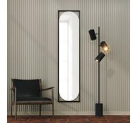 Hanah Home Espejo Ecológico Flotal-E Negro 40x167 cm