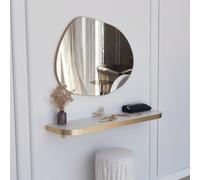 Hanah Home Espejo Gusto Dorado