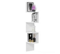 Hanah Home Estantería de Pared Blanca
