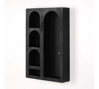 Hanah Home Estantería de Pared Cry004-S Negro