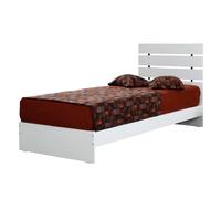 Hanah Home Fuga 120 - Shiny White Somier Individual