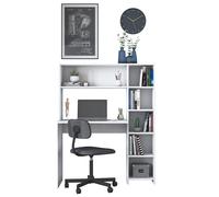 Hanah Home HA104 - 2063 Escritorio de Estudio Escandinavo Blanco