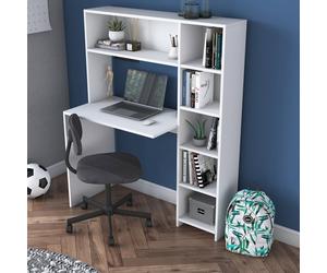 Hanah Home HA104 - 2063 Escritorio de Estudio Escandinavo Blanco