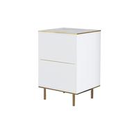 Hanah Home Imaj - Mármol Blanco y Dorado